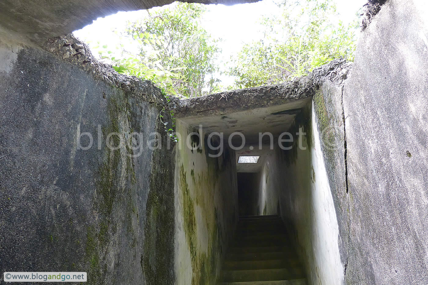 Shing Mun Redoubt - Breached Tunnel on Piccadilly